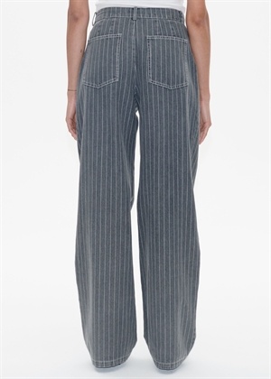 Nanny jeans Grey Pinstripe Denim Baum Und Pferdgarten 